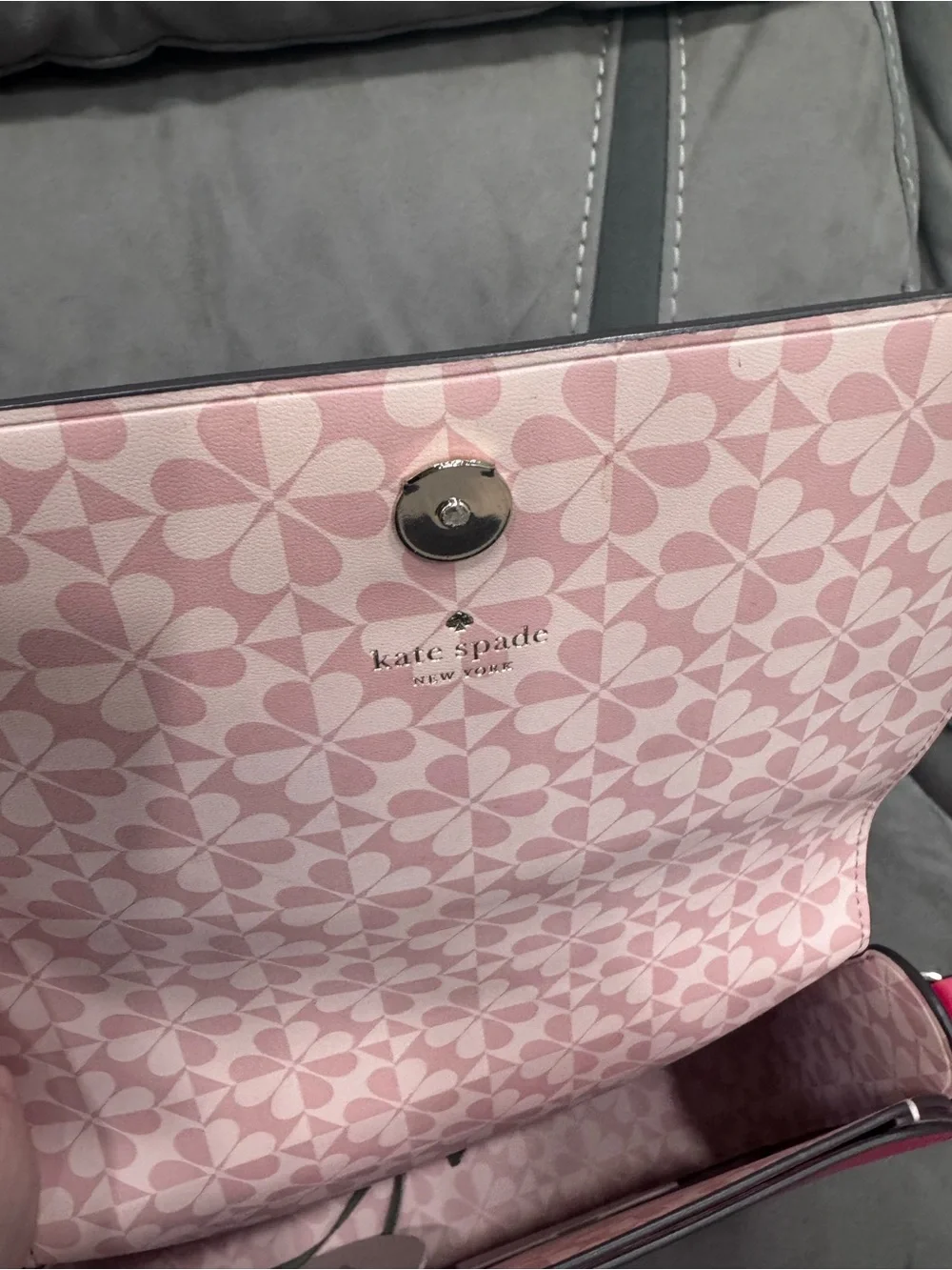 kate spade Red Leather Crossbody with Jerry Cartoon